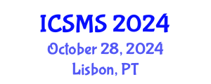 International Conference on Sensors for Medical Systems (ICSMS) October 28, 2024 - Lisbon, Portugal