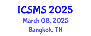 International Conference on Sensors for Medical Systems (ICSMS) March 08, 2025 - Bangkok, Thailand