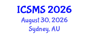 International Conference on Sensors for Medical Systems (ICSMS) August 30, 2026 - Sydney, Australia