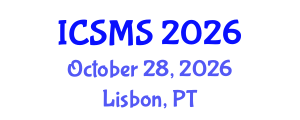 International Conference on Sensors for Medical Systems (ICSMS) October 28, 2026 - Lisbon, Portugal