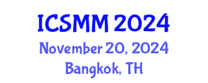 International Conference on Sensors, Materials and Manufacturing (ICSMM) November 20, 2024 - Bangkok, Thailand