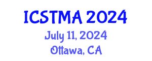 International Conference on Sensors, Transducers, Materials and Applications (ICSTMA) July 11, 2024 - Ottawa, Canada