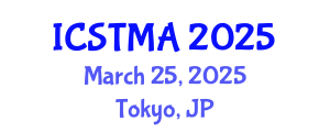 International Conference on Sensors, Transducers, Materials and Applications (ICSTMA) March 25, 2025 - Tokyo, Japan