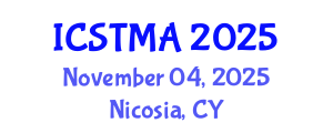 International Conference on Sensors, Transducers, Materials and Applications (ICSTMA) November 04, 2025 - Nicosia, Cyprus