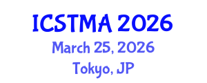 International Conference on Sensors, Transducers, Materials and Applications (ICSTMA) March 25, 2026 - Tokyo, Japan
