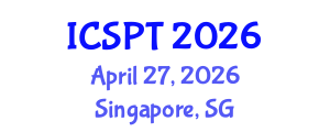 International Conference on Separation and Purification Technology (ICSPT) April 27, 2026 - Singapore, Singapore International Conference on Separation and Purification Technology (ICSPT) April 27, 2026 - Singapore, Singapore