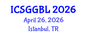 International Conference on Serious Games and Game-Based Learning (ICSGGBL) April 26, 2026 - Istanbul, Turkey