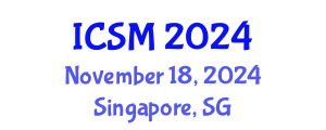 International Conference on Service Management (ICSM) November 18, 2024 - Singapore, Singapore