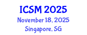 International Conference on Service Management (ICSM) November 18, 2025 - Singapore, Singapore