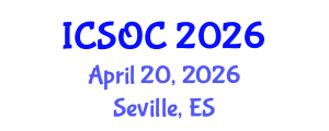 International Conference on Service-Oriented Computing (ICSOC) April 20, 2026 - Seville, Spain International Conference on Service-Oriented Computing (ICSOC) April 20, 2026 - Seville, Spain