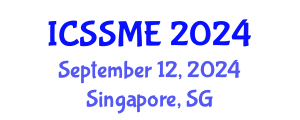 International Conference on Service Science, Management and Engineering (ICSSME) September 12, 2024 - Singapore, Singapore