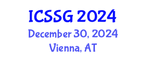International Conference on Sex, Sexuality, and Gender (ICSSG) December 30, 2024 - Vienna, Austria