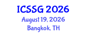 International Conference on Sex, Sexuality, and Gender (ICSSG) August 19, 2026 - Bangkok, Thailand