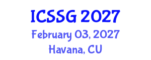 International Conference on Sex, Sexuality, and Gender (ICSSG) February 03, 2027 - Havana, Cuba International Conference on Sex, Sexuality, and Gender (ICSSG) February 03, 2027 - Havana, Cuba