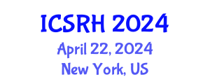 International Conference on Sexual and Reproductive Healthcare (ICSRH) April 22, 2024 - New York, United States
