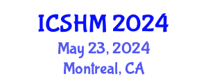 International Conference on Sexual Health and Medicine (ICSHM) May 23, 2024 - Montreal, Canada