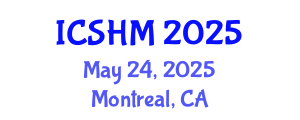 International Conference on Sexual Health and Medicine (ICSHM) May 24, 2025 - Montreal, Canada