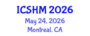 International Conference on Sexual Health and Medicine (ICSHM) May 24, 2026 - Montreal, Canada