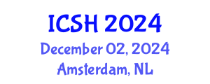 International Conference on Sexual Health (ICSH) December 02, 2024 - Amsterdam, Netherlands