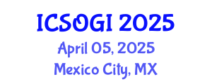 International Conference on Sexual Orientation and Gender Identity (ICSOGI) April 05, 2025 - Mexico City, Mexico