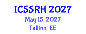 International Conference on Sexuality, Sexual and Reproductive Health (ICSSRH) May 15, 2027 - Tallinn, Estonia International Conference on Sexuality, Sexual and Reproductive Health (ICSSRH) May 15, 2027 - Tallinn, Estonia
