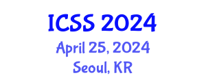 International Conference on Sexuality Studies (ICSS) April 25, 2024 - Seoul, Republic of Korea