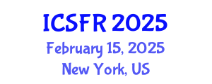 International Conference on Shale Fuel Reserves (ICSFR) February 15, 2025 - New York, United States