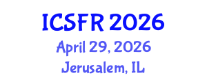 International Conference on Shale Fuel Reserves (ICSFR) April 29, 2026 - Jerusalem, Israel