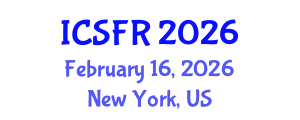 International Conference on Shale Fuel Reserves (ICSFR) February 16, 2026 - New York, United States International Conference on Shale Fuel Reserves (ICSFR) February 16, 2026 - New York, United States