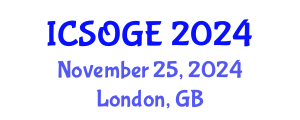 International Conference on Shale Oil and Gas Engineering (ICSOGE) November 25, 2024 - London, United Kingdom