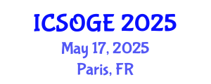 International Conference on Shale Oil and Gas Engineering (ICSOGE) May 17, 2025 - Paris, France