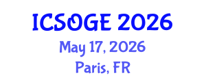 International Conference on Shale Oil and Gas Engineering (ICSOGE) May 17, 2026 - Paris, France