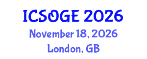 International Conference on Shale Oil and Gas Engineering (ICSOGE) November 18, 2026 - London, United Kingdom