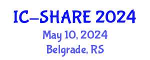 International Conference on Sharing Economy and Contemporary Business Models: Theory and Practice (IC-SHARE) May 10, 2024 - Belgrade, Serbia