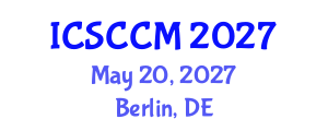 International Conference on Shock Compression of Condensed Matter (ICSCCM) May 20, 2027 - Berlin, Germany