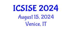 International Conference on Signal and Imaging Systems Engineering (ICSISE) August 15, 2024 - Venice, Italy