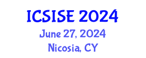 International Conference on Signal and Imaging Systems Engineering (ICSISE) June 27, 2024 - Nicosia, Cyprus
