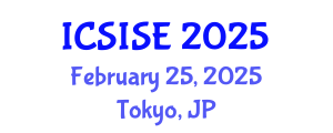 International Conference on Signal and Imaging Systems Engineering (ICSISE) February 25, 2025 - Tokyo, Japan