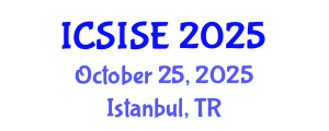 International Conference on Signal and Imaging Systems Engineering (ICSISE) October 25, 2025 - Istanbul, Turkey