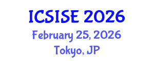 International Conference on Signal and Imaging Systems Engineering (ICSISE) February 25, 2026 - Tokyo, Japan