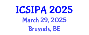 International Conference on Signal, Image Processing and Applications (ICSIPA) March 29, 2025 - Brussels, Belgium