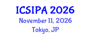 International Conference on Signal, Image Processing and Applications (ICSIPA) November 11, 2026 - Tokyo, Japan