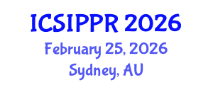 International Conference on Signal, Image Processing and Pattern Recognition (ICSIPPR) February 25, 2026 - Sydney, Australia
