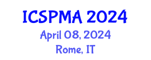 International Conference on Signal Processing and Multimedia Applications (ICSPMA) April 08, 2024 - Rome, Italy
