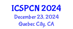 International Conference on Signal Processing, Communications and Networking (ICSPCN) December 23, 2024 - Quebec City, Canada