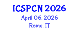 International Conference on Signal Processing, Communications and Networking (ICSPCN) April 06, 2026 - Rome, Italy International Conference on Signal Processing, Communications and Networking (ICSPCN) April 06, 2026 - Rome, Italy