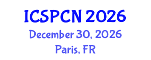 International Conference on Signal Processing, Communications and Networking (ICSPCN) December 30, 2026 - Paris, France International Conference on Signal Processing, Communications and Networking (ICSPCN) December 30, 2026 - Paris, France