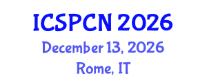International Conference on Signal Processing, Communications and Networking (ICSPCN) December 13, 2026 - Rome, Italy International Conference on Signal Processing, Communications and Networking (ICSPCN) December 13, 2026 - Rome, Italy