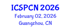 International Conference on Signal Processing, Communications and Networking (ICSPCN) February 02, 2026 - Guangzhou, China International Conference on Signal Processing, Communications and Networking (ICSPCN) February 02, 2026 - Guangzhou, China
