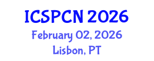 International Conference on Signal Processing, Communications and Networking (ICSPCN) February 02, 2026 - Lisbon, Portugal International Conference on Signal Processing, Communications and Networking (ICSPCN) February 02, 2026 - Lisbon, Portugal